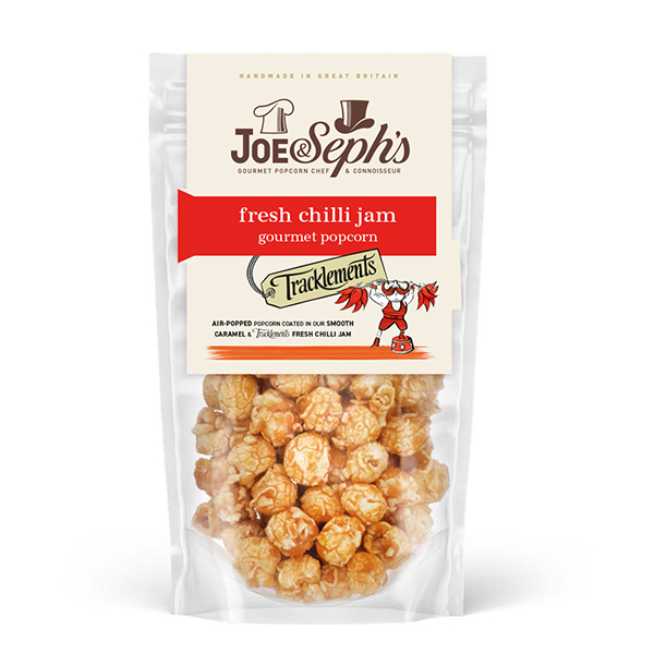 Tracklements Fresh Chilli Jam Popcorn Gourmet Popcorn